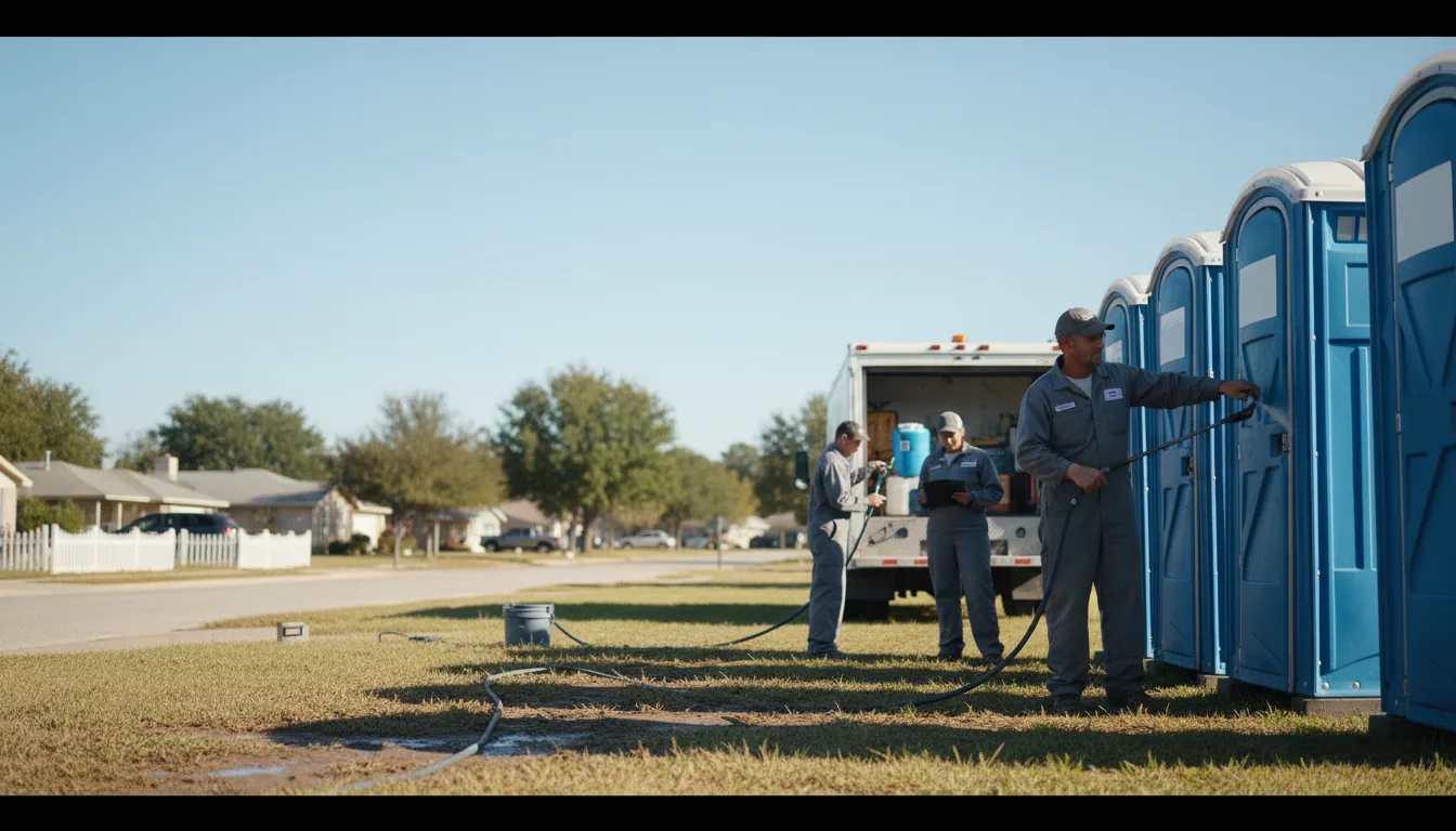 Long-Term Portable Toilet Rental in Bradgate, IA near me